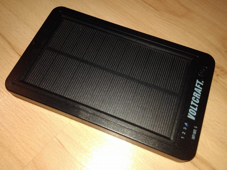 Solární nabíječka Voltcraft SL-5, 1,3 W.