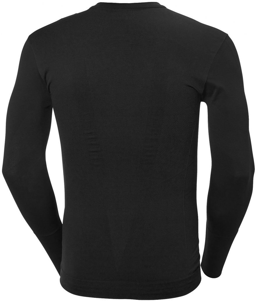 Triko HELLY HANSEN LIFA Seamless s dlouhým rukávem - zadní díl.