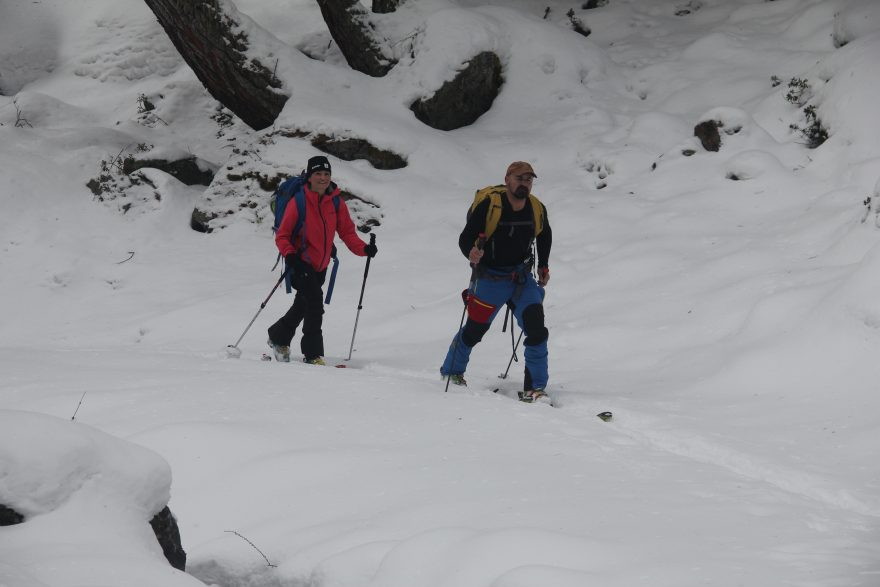Triko HELLY HANSEN LIFA Seamless si během skialové túry vedlo dobře.