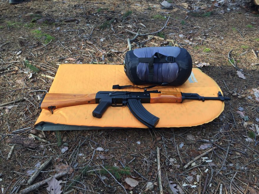 Lehce kompresovaný spacák Warmpeace Solitaire 500.