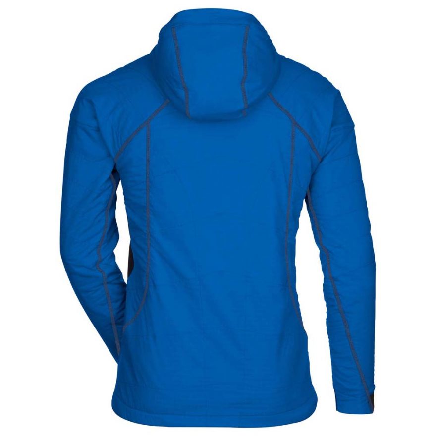 Zadní pohled na bundu Vaude Bormio.