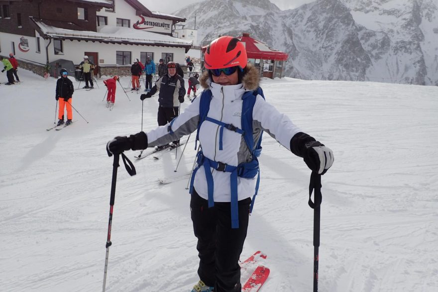 Nejprve testování na sjezdovce a potom ve volném terénu.