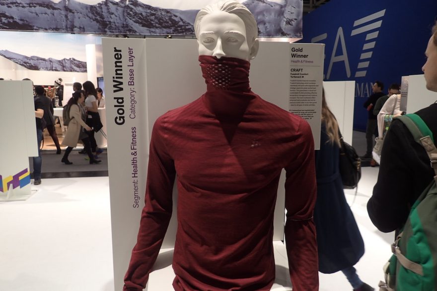 ISPO Award Health and Fitness CRAFT Fuseknit Comfort Turtleneck M.