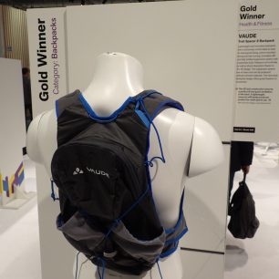 ISPO Award Health and Fitness VAUDE Trail Spacer 8 Backpack.