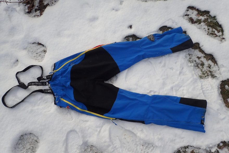 Zadní díl kalhot Direct Alpine Couloir Plus.