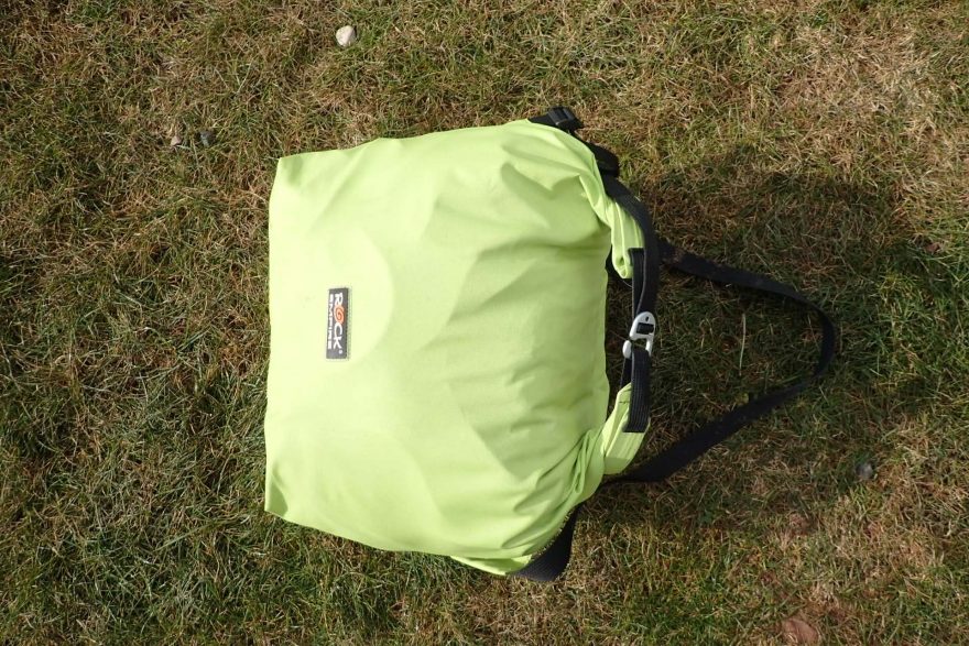 Lanotaška NORA má v útrobách nyní 90 metrů horolezeckého lana.