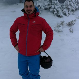 Lyžařská bunda HANNAH Fiery Red Goetz a kalhoty Park.