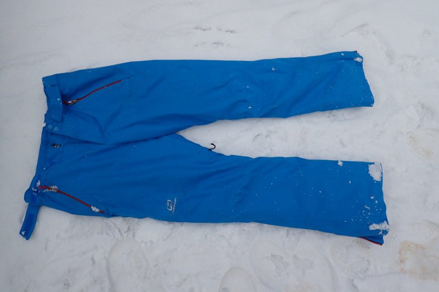 Lyžařské kalhoty HANNAH Park - přední pohled.