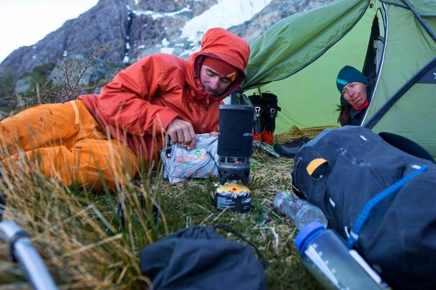 Jídlo je základ každé expedice. 