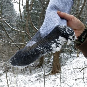 Navth sníh, led a voda, zevnitř sucho- to je hlavní důvod, proč si pořídit ponožky Sealskinz