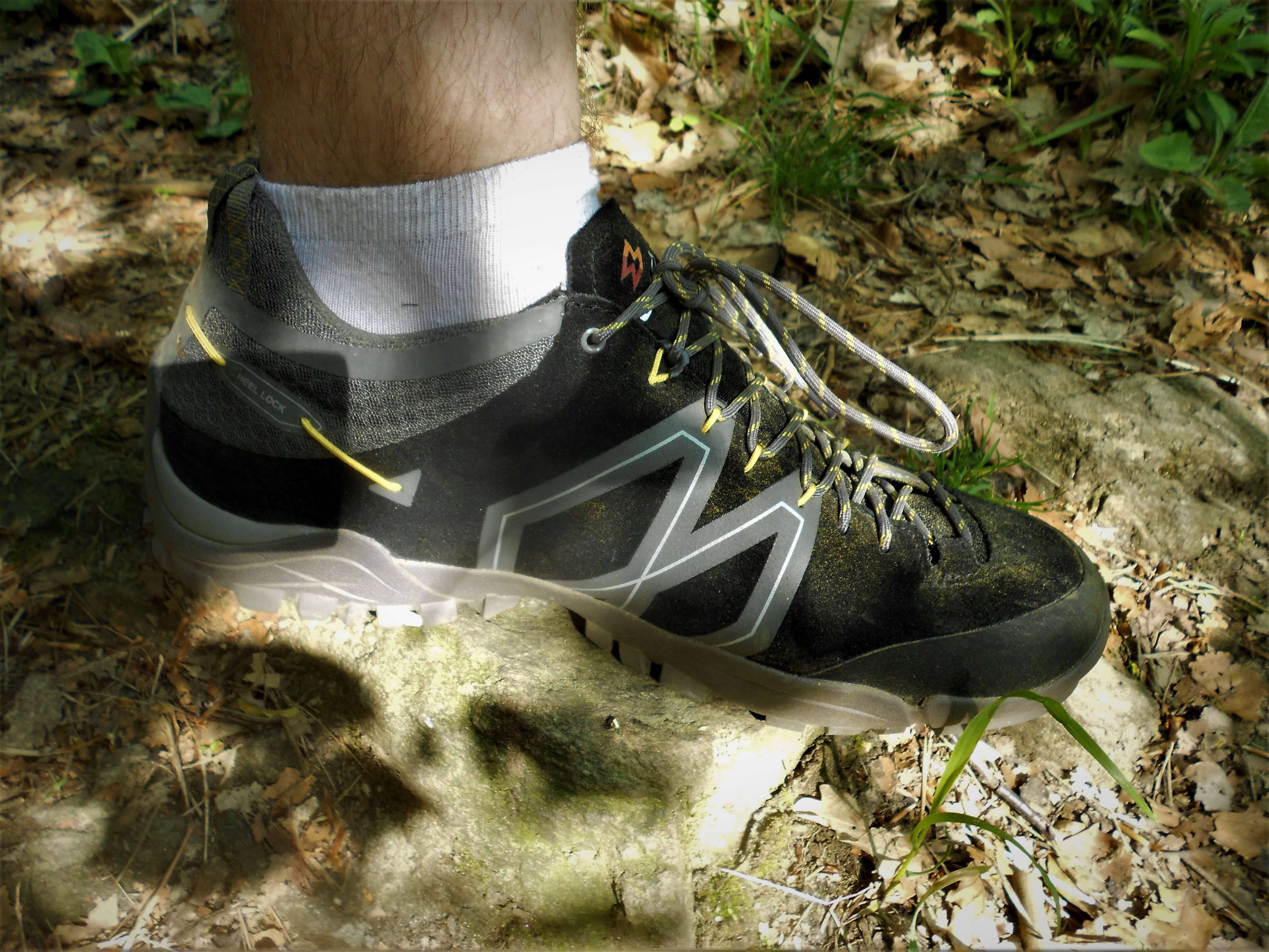 GARMONT STICKY STONE se nejlépe cítí v terénu.