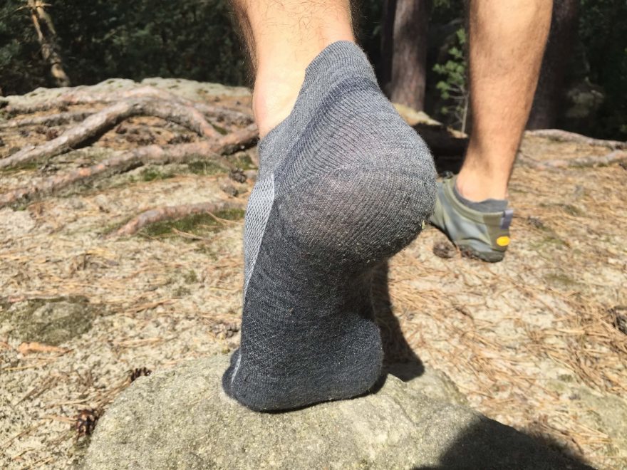 Pata ponožek Injinji Performance 2.0 Run Nüwool Lightweight vydržela i docela slušný nápor testování.