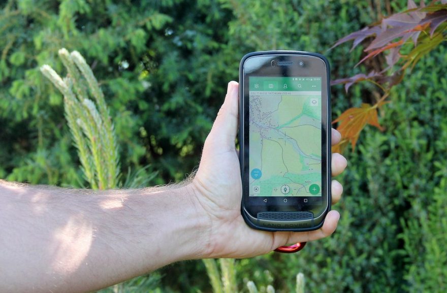 Land Rover Explore s mapovými podklady od mapy.cz