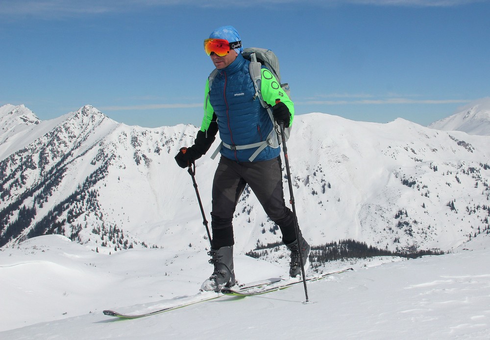 Na hřebenu Rottenmanner Tauern s batohem Osprey Levity 45