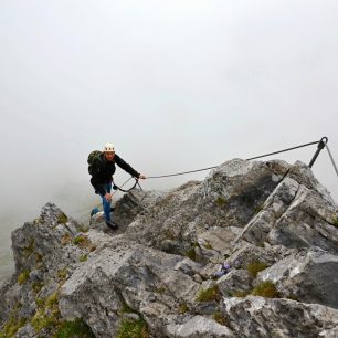 Ferata Brunnistöckli, Engelberg, Švýcarsko.