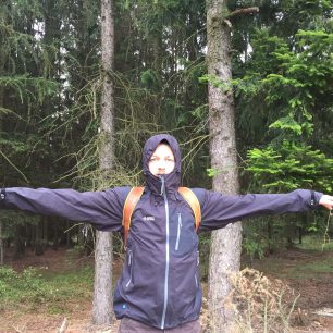 Dostatečně dlouhé rukávy bundy Directalpine Talung.