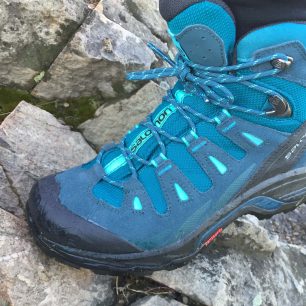 Boty Salomon Quest Prime GTX přilnou k jakémukoli terénu.