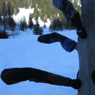 Moje testování ponožek Altus začalo už v zimě.