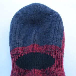 Ponožky Altus Extreme GR-24 jsou nejen dvouvrstvé, ale mají i zesílenou patu a špičku.