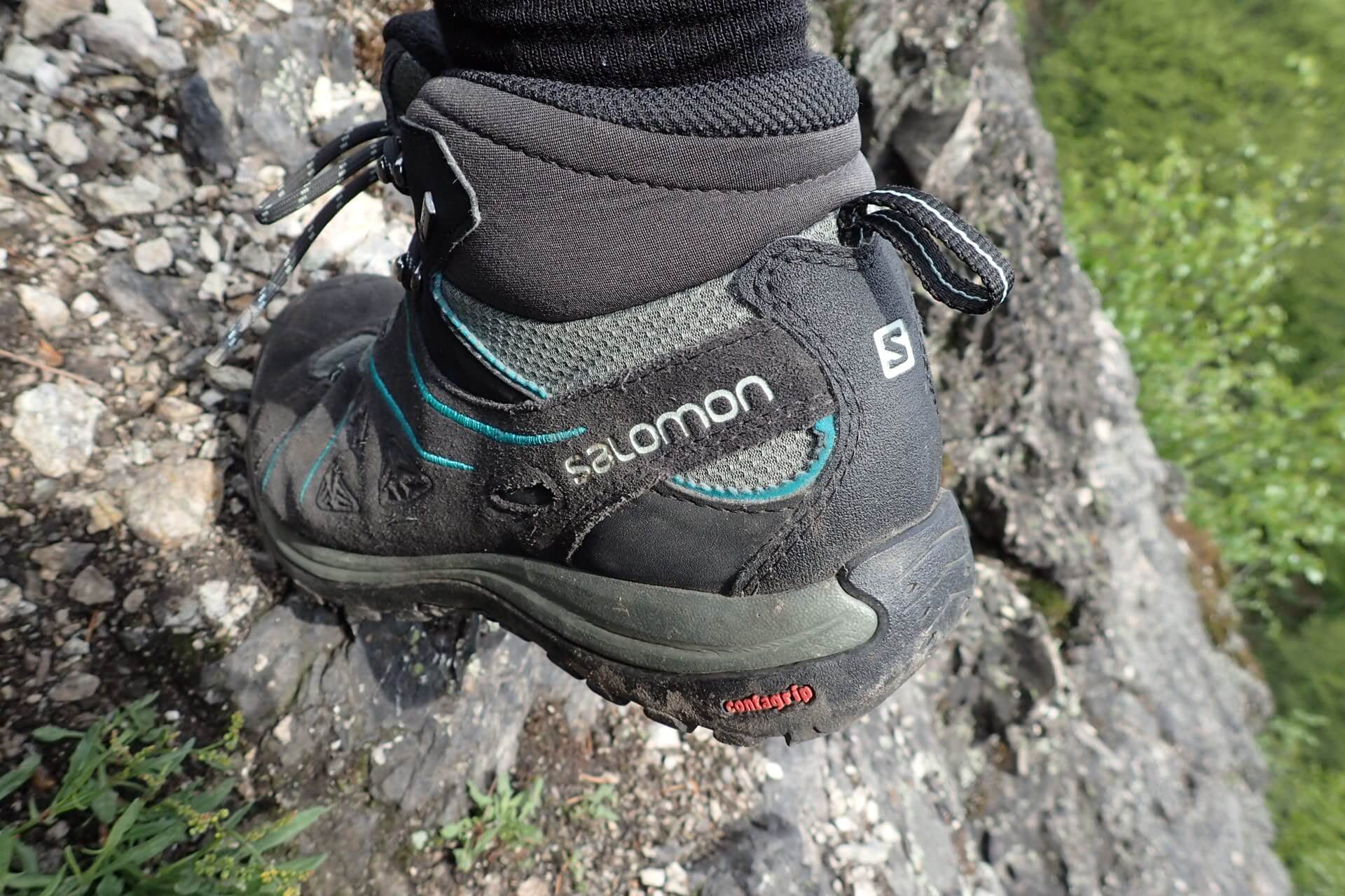 Testování bot Salomon ELLIPSE 2 MID LEATHER GTX na krkonošských stezkách.