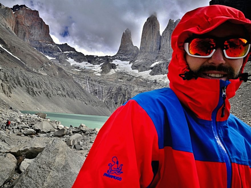 Oblečení Faramugo v Patagonii.
