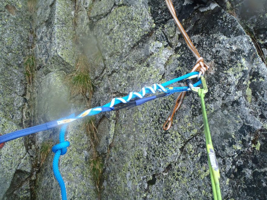 Opravdové nouzové slanění ve Vysokých Tatrách.