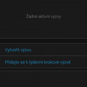 Výzvy v aplikaci GARMIN Connect.