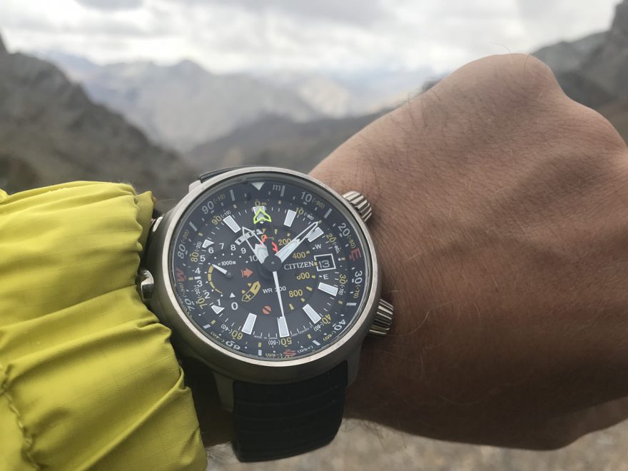 Citizen Promaster Altichron BN4021-02E v Himálaji 5000 m nad mořem