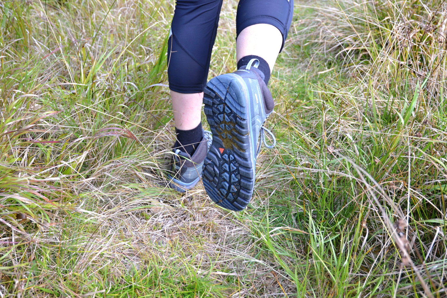 Středně hrubý vzorek obstojí i na kluzkém povrchu. Keen Terradora Leather Waterproof Mid W.