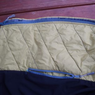 Podložený hlavní zip légou -Sir Joseph Forza Man.