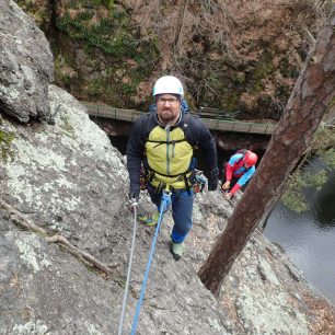 Začátek sezony na via ferratach s bundou Sir Joseph Forza Man.