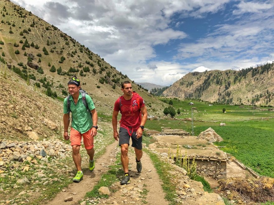 Marek Holeček a Tomáš Petreček v Pákistánu při expedici Nanga Parbat 2018.