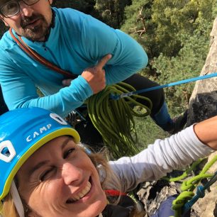 Sensor - MADE IN CZECH - testování na skalách Českého ráje.