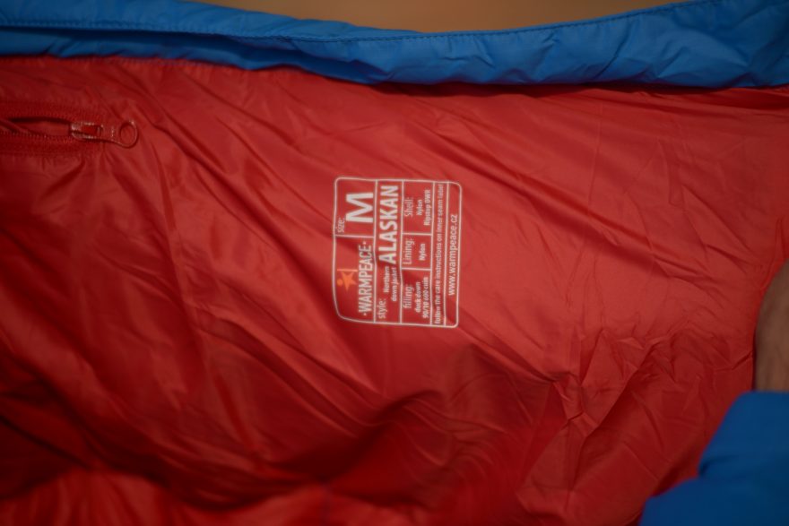 Warmpeace Alaskan - technická dokumentace.