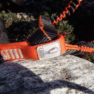 Zesílené extra odsedávací oko - Climbing Technology Top Shell Slider.