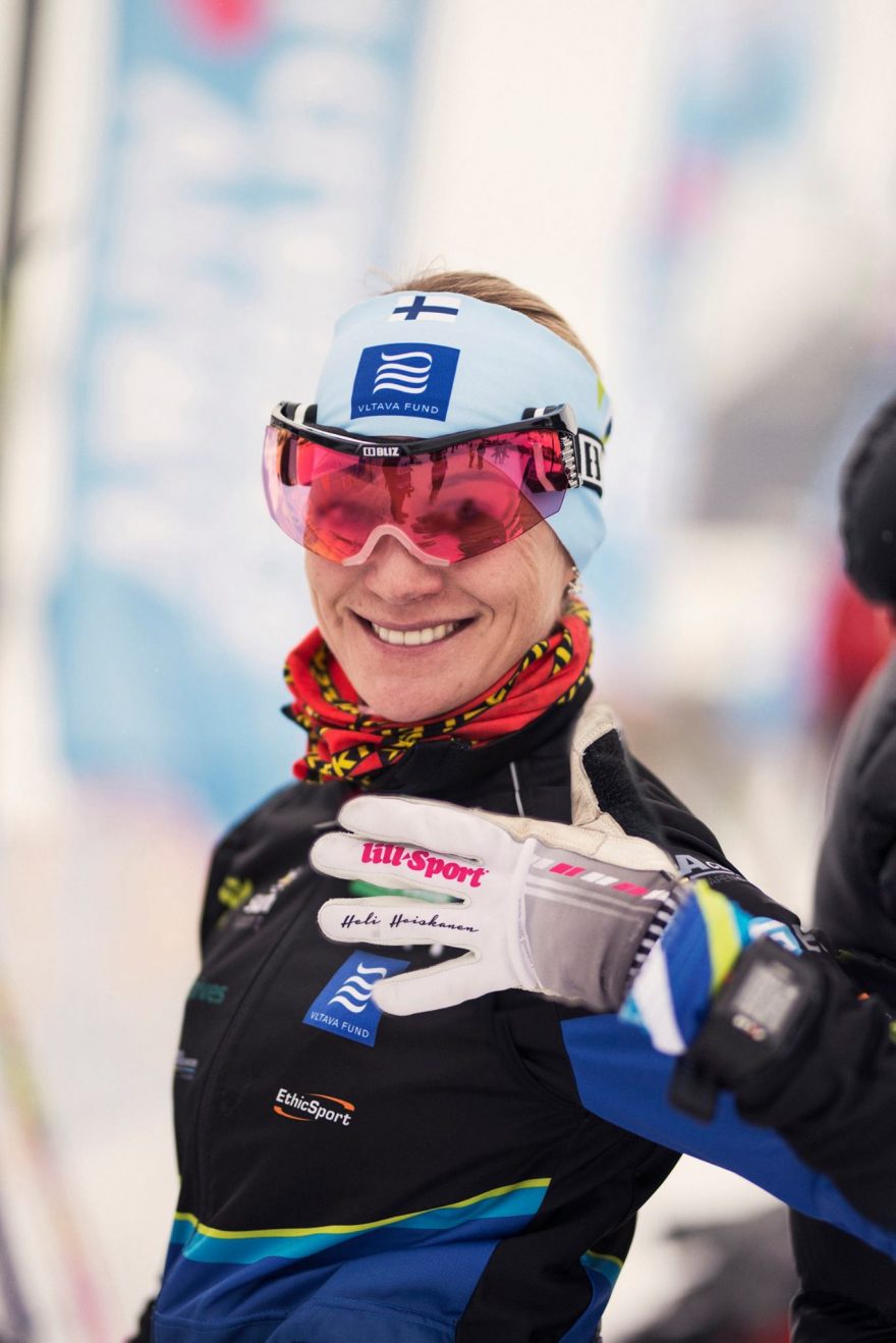 Norka Heli Heiskanen je čerstvou posilou týmu. V prvním individuálním závodě sezony 2018/2019 seriálu Ski Classics v italském Livignu obsadila skvělé 10. místo. Foto Pavla Kinclová.