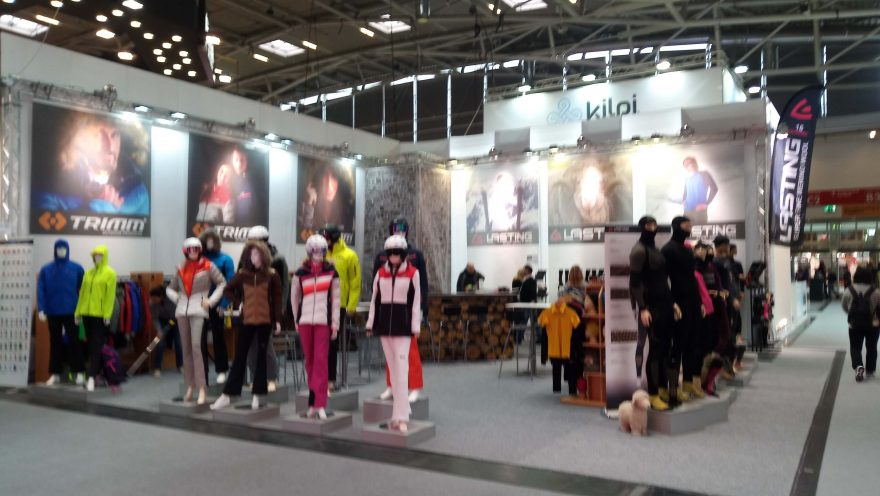 Značky TRIMM A LASTING v sousedství další české značky KILPI.