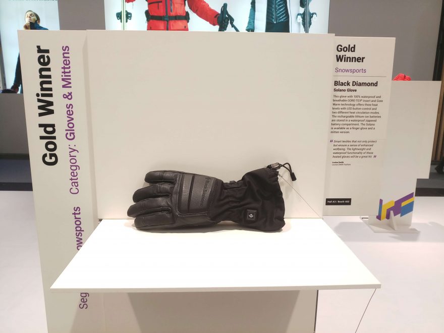 BLACK DIAMOND Rukavice Solano Glove s vyhříváním.