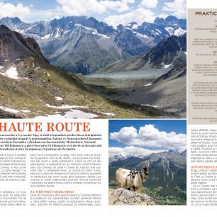 Populární skialpová trasa na pomezí Francie a Švýcarska zeje v létě prázdnotou. Pěkný tip na poctivý trek na těžko.