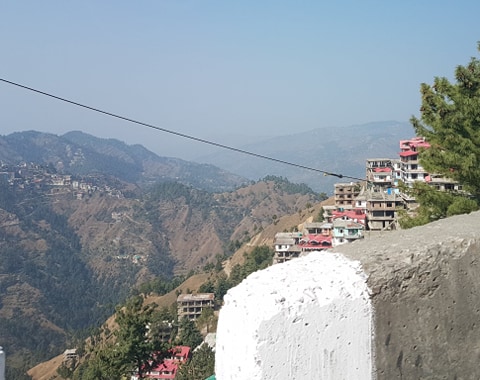Hlavní město Shimla, Himachal Pradesh, Indie.