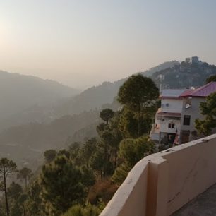 Hlavní město Shimla, Himachal Pradesh, Indie.