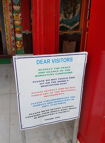 Množství svatostánků vám poskytne náhled do duchovního světa buddhismu.