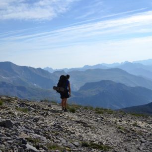 GR11, Pyreneje, Španělsko.