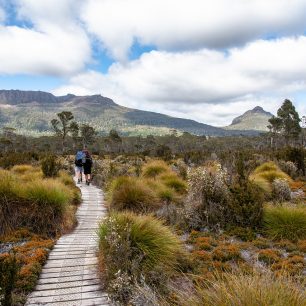Overland track v Tasmánii patří k nejznámějším trekům Austrálie.