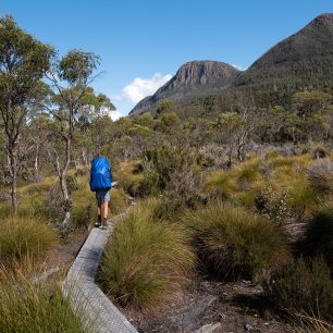 Overland track v Tasmánii patří k nejznámějším trekům Austrálie.