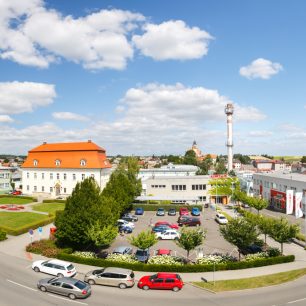 Areál firmy Lanex a. s. v Bolaticích - malém městečku mezi Opavou a Ostravou nedaleko polských hranic.