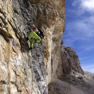 Babí léto je v Dolomitech i pastvou pro fotografy.
