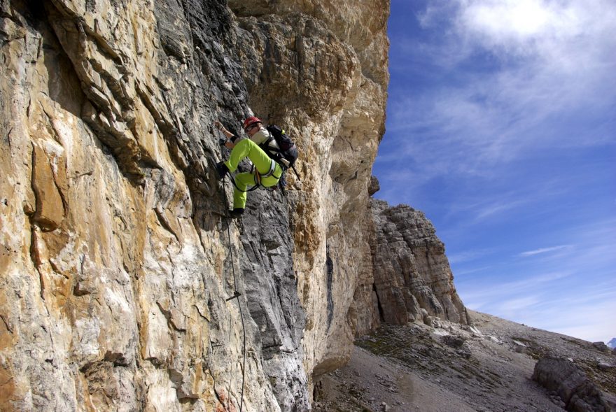 Babí léto je v Dolomitech i pastvou pro fotografy.
