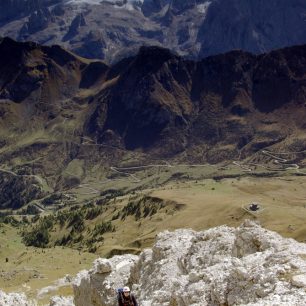 Babí léto je v Dolomitech i pastvou pro fotografy.