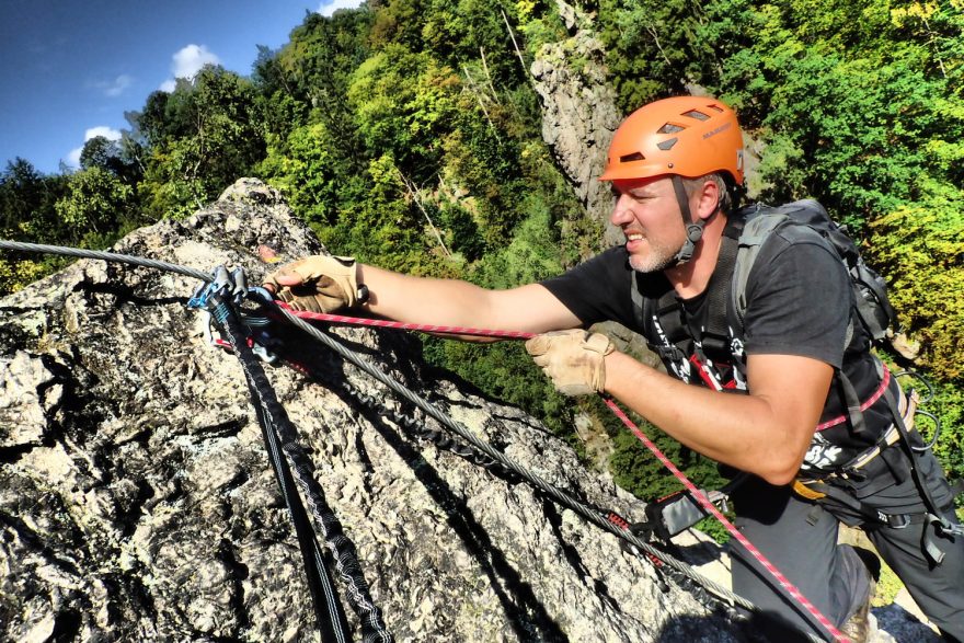 V Semilech vznikla jedna z prvních českých ferat - Vodní brána.
